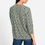 0-13-3.jpg Olsen Clara Blouse - Green zone