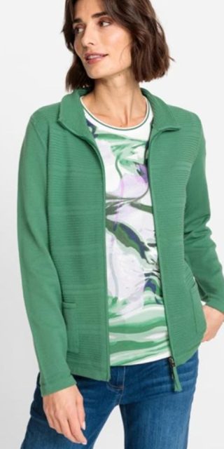 Olsen Eva Cardigan - Green