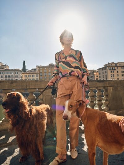 preview-2-6.jpg Mos Mosh MMNena Onda Blouse - Iris Orchid